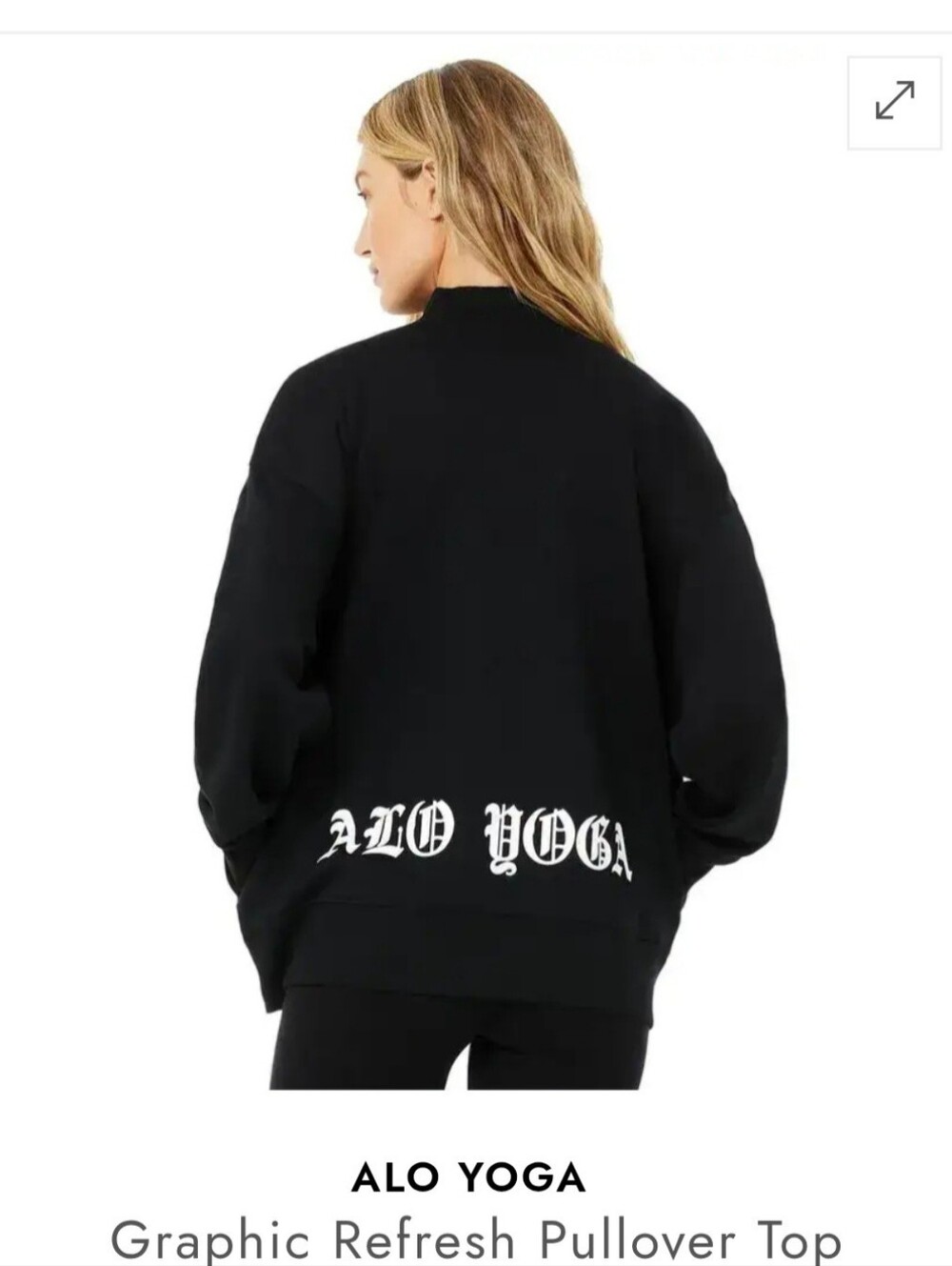 ALO Yoga Light Gray Rare Crewneck Sweatshirt RARE - Picture 5 of 6